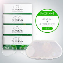 Load image into Gallery viewer, pack 4 + 4 slimlens s