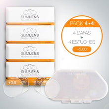 Load image into Gallery viewer, pack 4 + 4 slimlens s